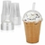 10 uni Copo Bolha com Furo ideal Milkshake, Sorvete e Sucos - comprar online