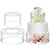 1 uni Cake Display Acrilico 25 cm - Bolos casamento, festa, aniversario - buy online