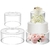 1 uni Cake Display Acrilico 15 cm - Bolos casamento, festa, aniversario - copos bolha