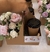5 Porta Buque Porta copo x2 de papel biodegradável para Flores rosas