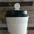 50 Copos de Papel Biodegradável para Café com Tampa - Térmico, bebida quente ou fria - copos bolha