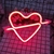 Luminoso Letreiro Placa Neon Led Coração Cupido - comprar online