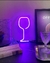 Letreiro Luminária Neon Led Taça de Vinho - comprar online