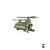 Helicóptero Exército 308 Blocos de Montar - Click It - comprar online