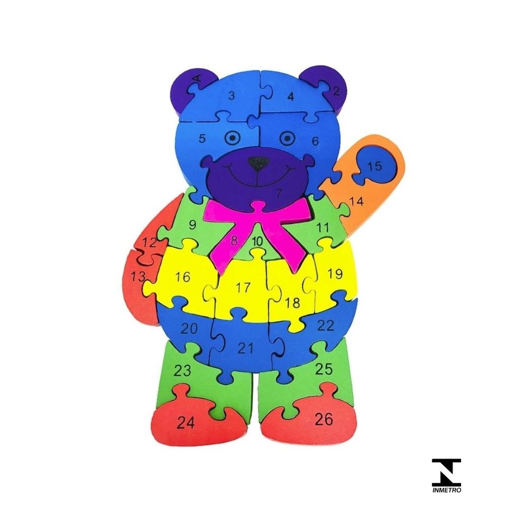 kit Quebra com 20 Cabeças Pocoyo em Mdf