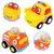 Kit com 8 Carrinhos de fricção Conjunto Veículos Divertidos- bbr - Loja - Brinquedos Baby Run 