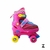 Patins Quad Kit Rosa 30/33 Ajustável - Unitoys - comprar online