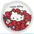 Conjunto 3 Potes Decorados Hello Kitty - Baby Go na internet