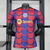 Camisa Pré - Jogo Barcelona 2024/25 Jogador - Azul e Vermelho