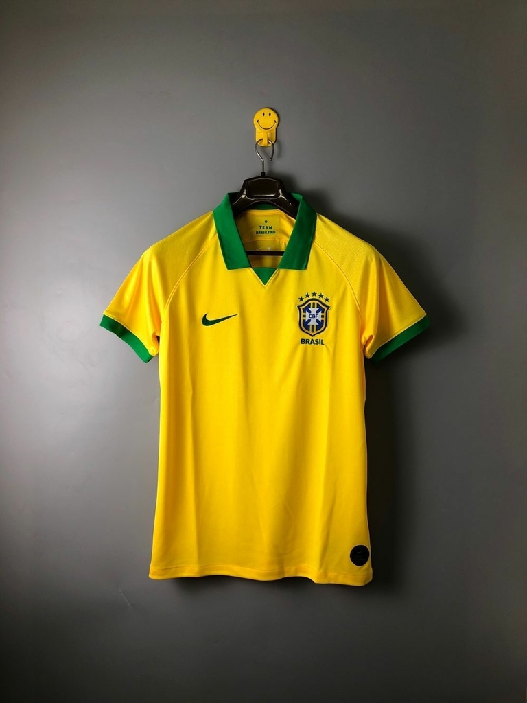 Camisa Brasil I 2019 Copa América Torcedor - Amarela