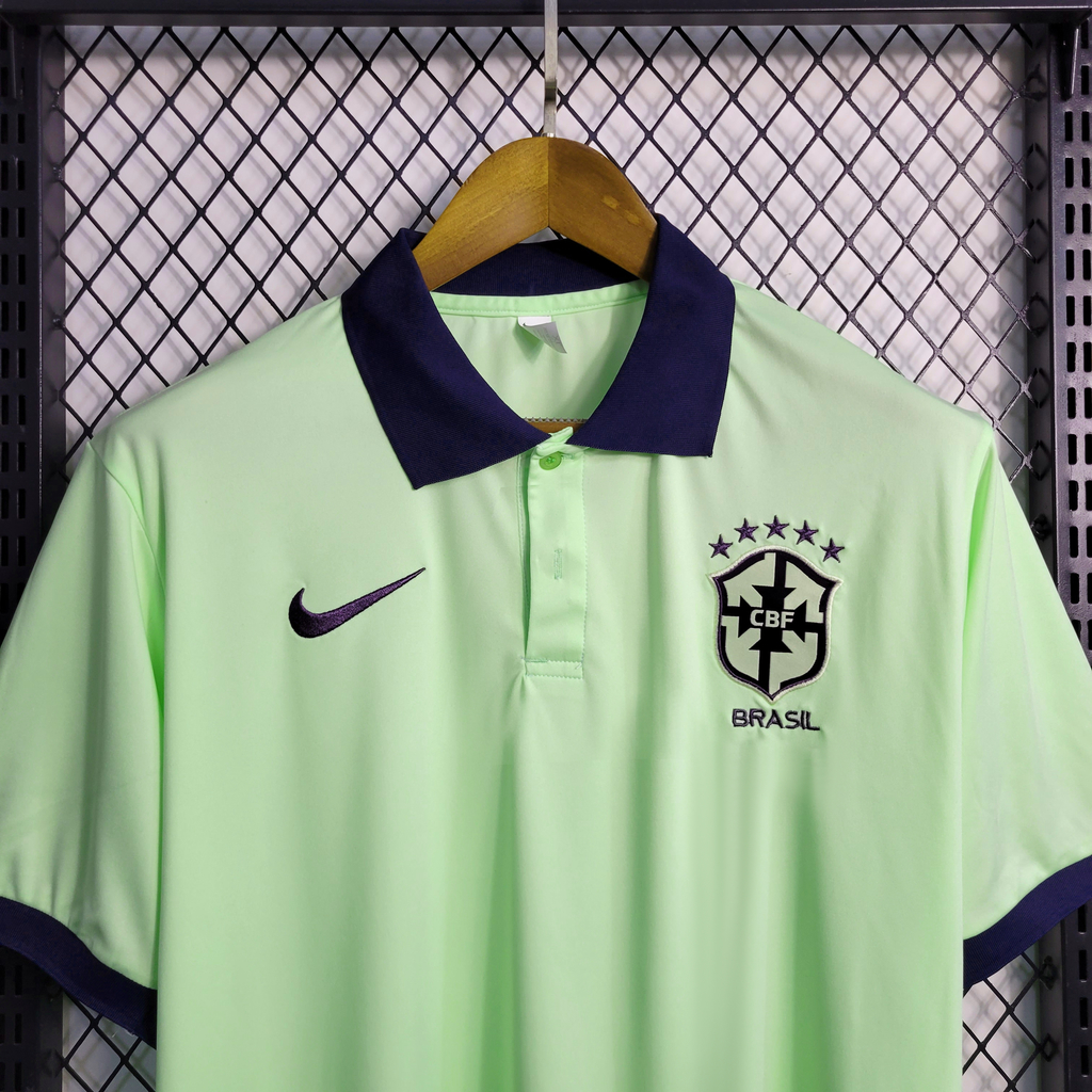 Camisa Brasil Polo - Verde