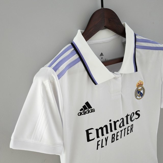 Camisa Feminina Real Madrid I 2022/23 Torcedor