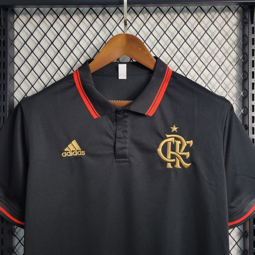Camisa polo flamengo best sale preta