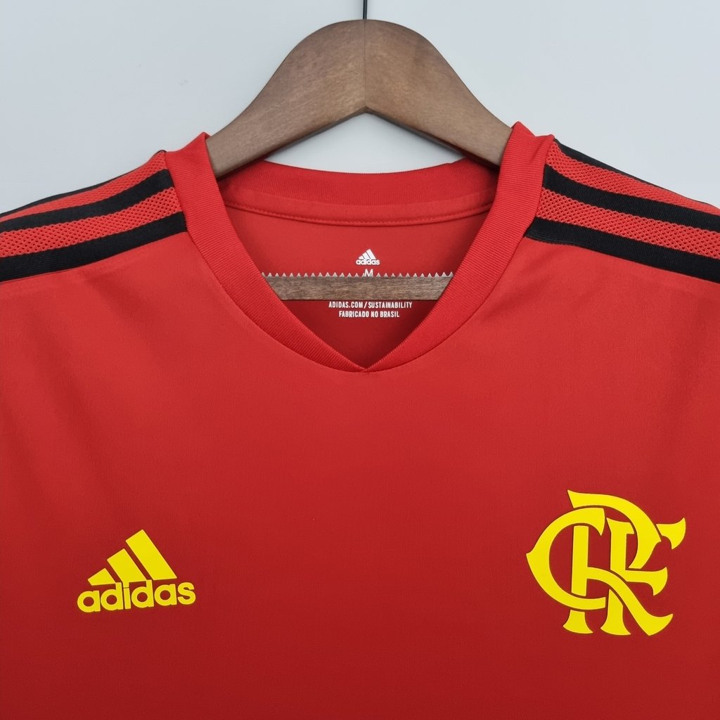Camisa de treino do flamengo vermelha 2025
