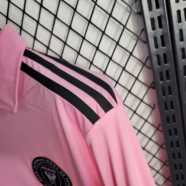 Camisa I do Inter de Miami – Rosa – Home 2023/2024 – Versão