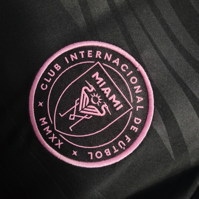Camisa Inter Miami l 23/24 Torcedor Masculina - Rosa #personalizada Me