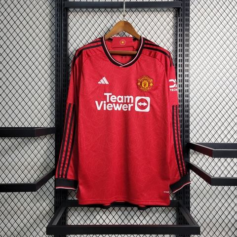 Camisa Manchester United Pré-Jogo 21/22 - Primeira Linha