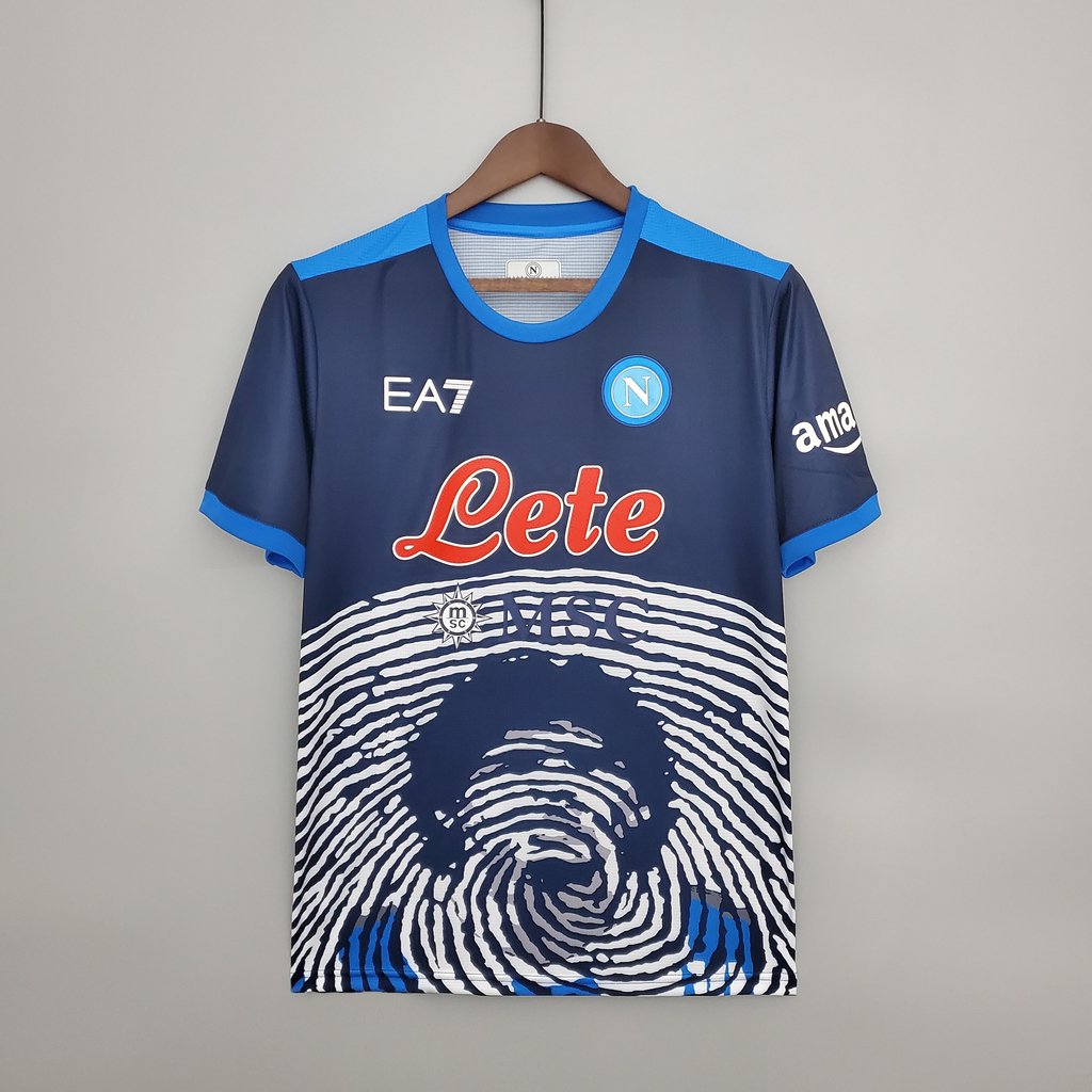 Camisa Napoli Edição Especial Maradona - 2021/22