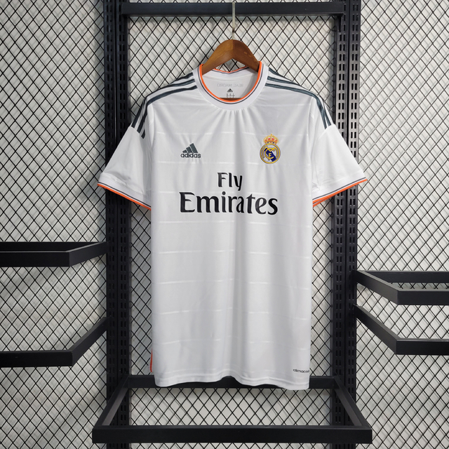 Camisa Retrô Real Madrid I 2013/14 - Branca