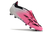 Chuteira Adidas Predator FoldOver Tongue Campo - Rosa e Branca