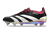 Chuteira Adidas Predator Tongue Trava Mista de Campo - Preto e Roxo