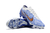 Chuteira Campo Air Zoom Nike Mercurial Vapor 15 Elite Branca e Azul