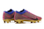 Chuteira Campo Nike Air Zoom Mercurial Vapor 15 Elite Roxa e Dourada