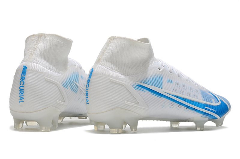 Nike mercurial 2024 white blue