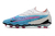 Chuteira Campo Nike Phantom GX Elite Azul e Branca