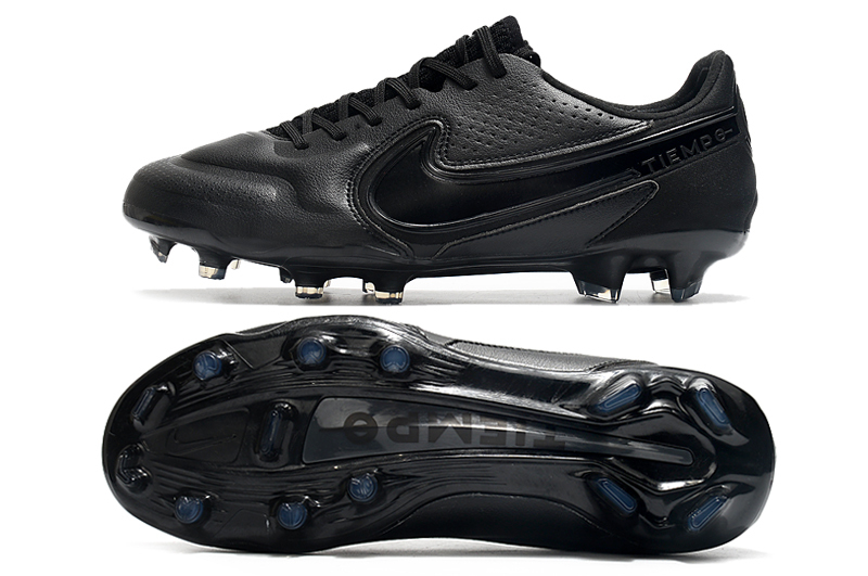 Chuteira Campo Nike Tiempo Legend 9 Elite Preto AllBlack