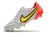 Chuteira Campo Nike Tiempo Legend 9 Elite Branco e Laranja