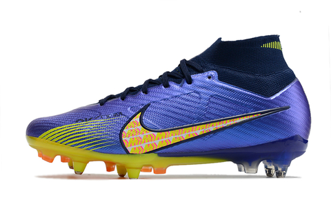 Nike mercurial superfly blue and yellow cheap