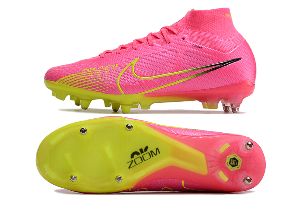 Chuteira nike mercurial best sale rosa
