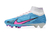 Chuteira de Campo Nike Air Zoom Mercurial Vapor 15 Elite Azul e Rosa