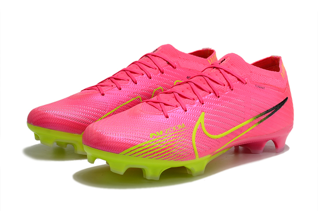 Chuteira Campo Nike Zoom Mercurial Vapor 15 Elite FG Rosa E