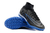 Chuteira de Society Nike Air Zoom Mercurial Superfly 9 Elite Preto e Azul