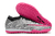 Chuteira de Society Nike Air Zoom Mercurial Vapor 15 Elite Cinza e Rosa