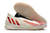 Chuteira Futsal Adidas Predator Edge+ Bege e Vermelho