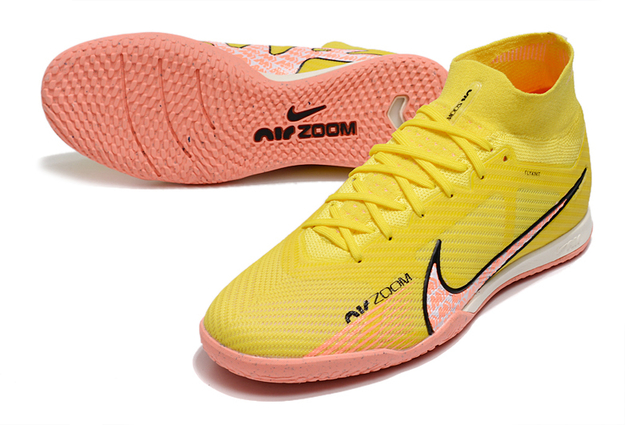 Chuteira Futsal Nike Air Zoom Mercurial Superfly 9 Elite Amarelo