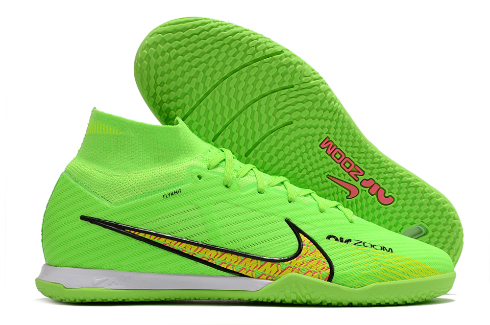 Chuteira de Futsal Nike Air Zoom Mercurial Superfly 9 Elite Verde
