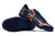 Chuteira Mizuno Morelia Neo Classic Society - Azul e Laranja