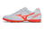 Chuteira Mizuno Morelia Neo Classic Society - Branca e Laranja