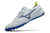 Chuteira Mizuno Morelia Neo III Pro Society - Branco, Azul e Amarelo