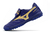 Chuteira Mizuno Morelia Sala Classic Society - Azul e Dourado