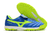 Chuteira Mizuno Morelia Sala Classic Society - Azul e Verde