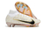 Chuteira Nike Air Zoom Mercurial Superfly 9 Elite Golden Pack  Campo - Branco