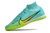 Chuteira Nike Air Zoom Mercurial Superfly 9 Elite Society - Azul e Verde