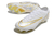 Chuteira Nike Air Zoom Mercurial Vapor 15 Elite Campo - Branca e Dourada