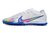 Chuteira Nike Air Zoom Mercurial Vapor Elite Society - Branca e Azul