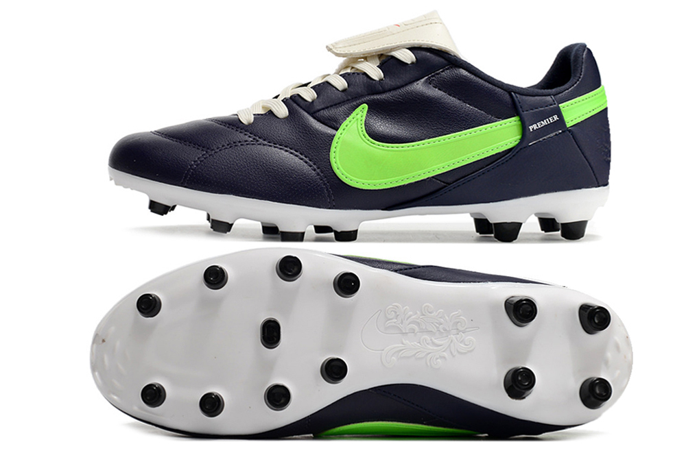 Chuteira Nike Premier 3 Campo Preto e Verde
